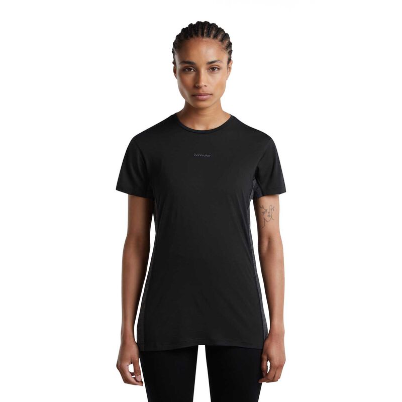 Icebreaker W Merino Blend 125 Cool-Lite Sphere SS Tee Colour Block image number 0